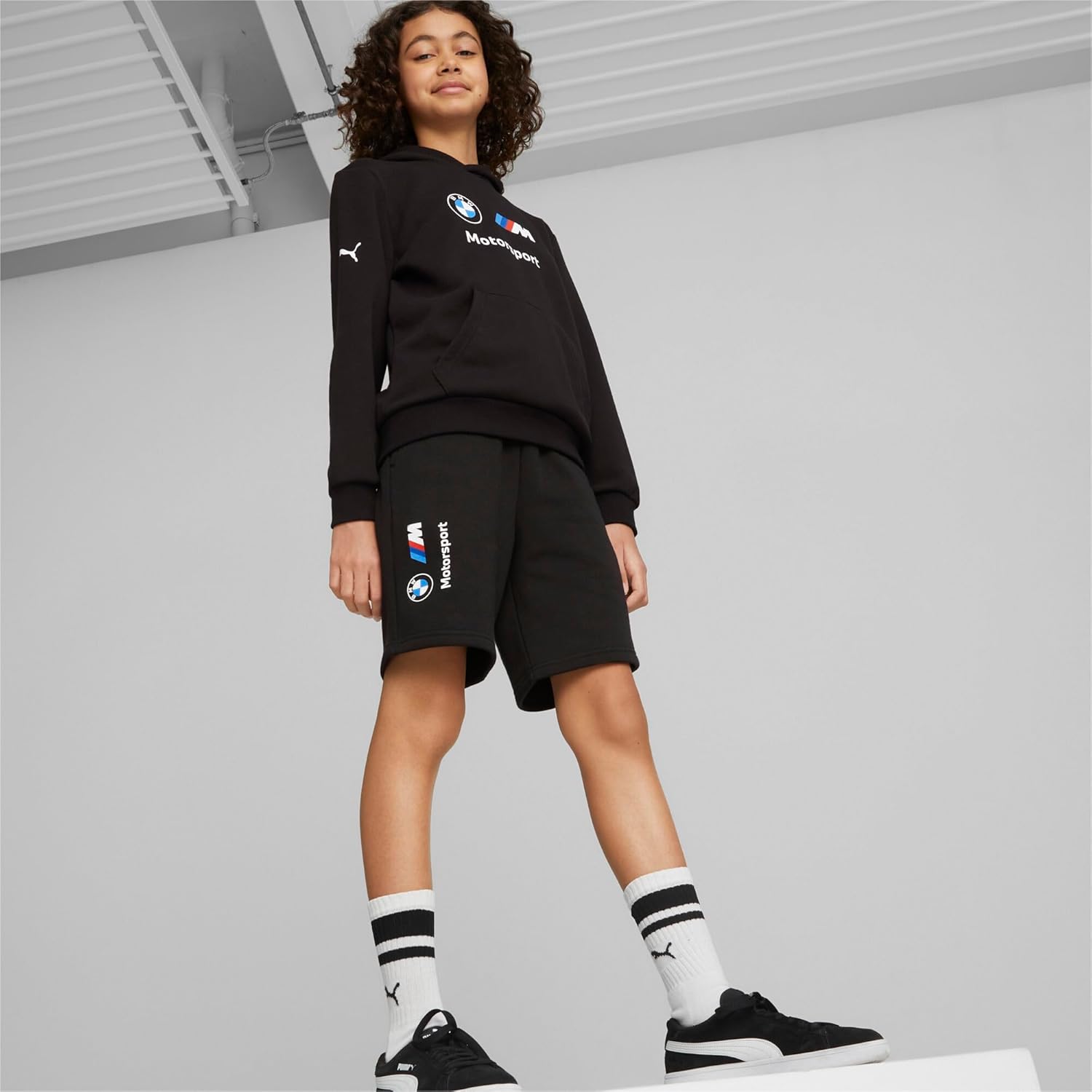 PUMA BMW M Kids Action Essentials Shorts