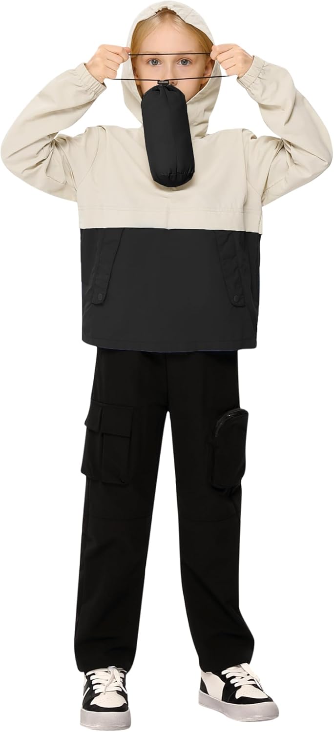 Best Boys Lightweight Waterproof Rain Jacket