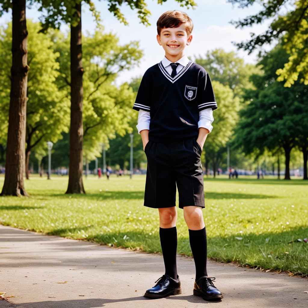 Rambutan Kids Rayon Calf Socks
