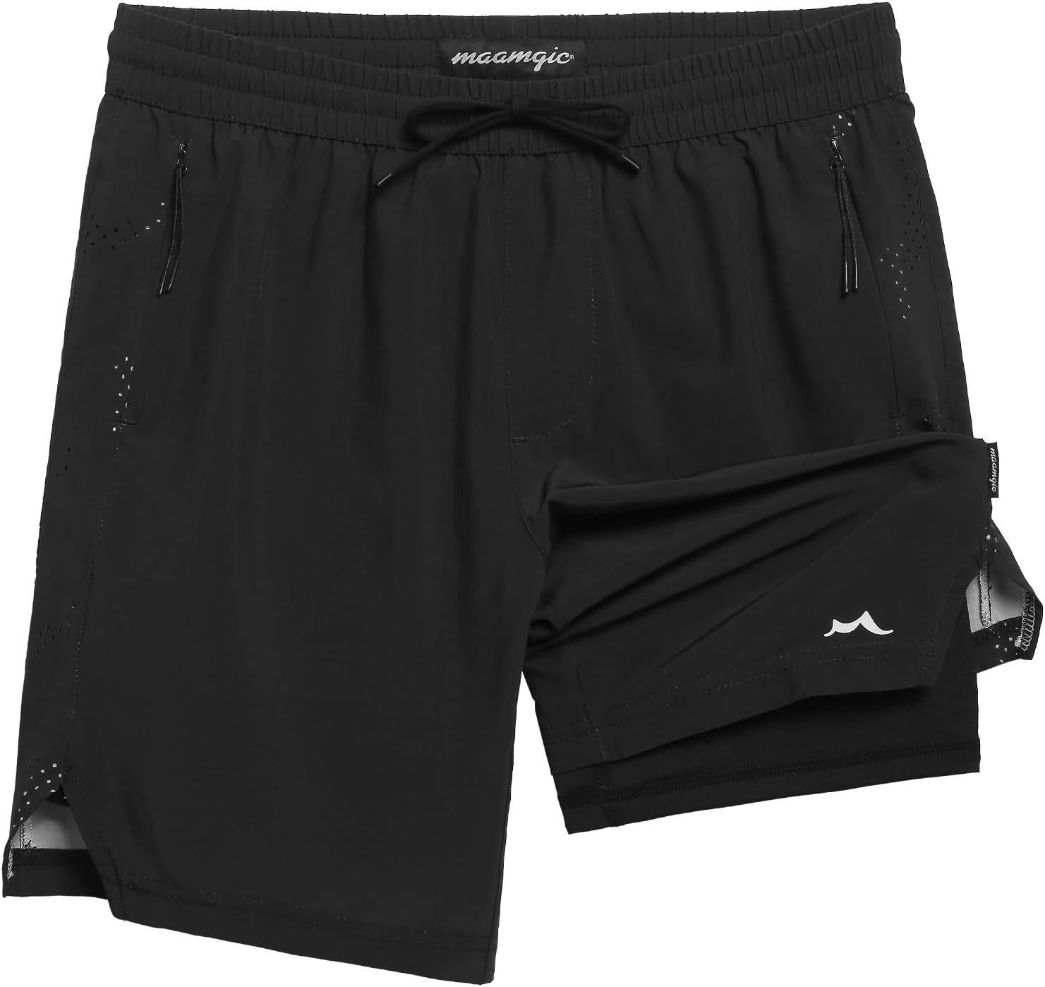 MaamMagic Boys 1-Piece Performance Running Shorts