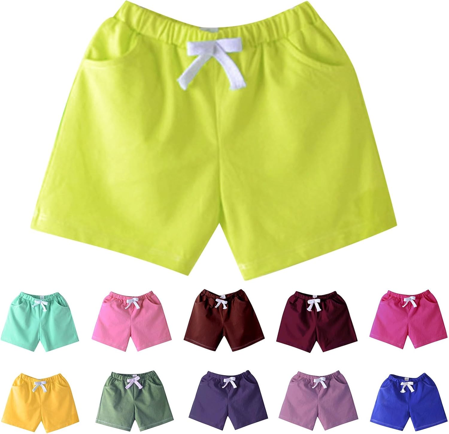 Candy Color Toddler Shorts