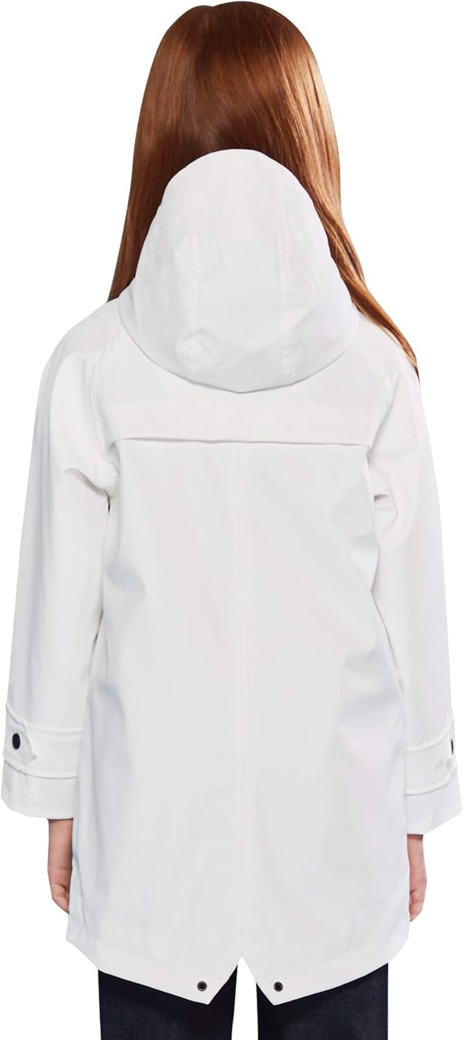 SOLOCOTE Kids Waterproof Rain Jacket with Hood for 5-14 Years