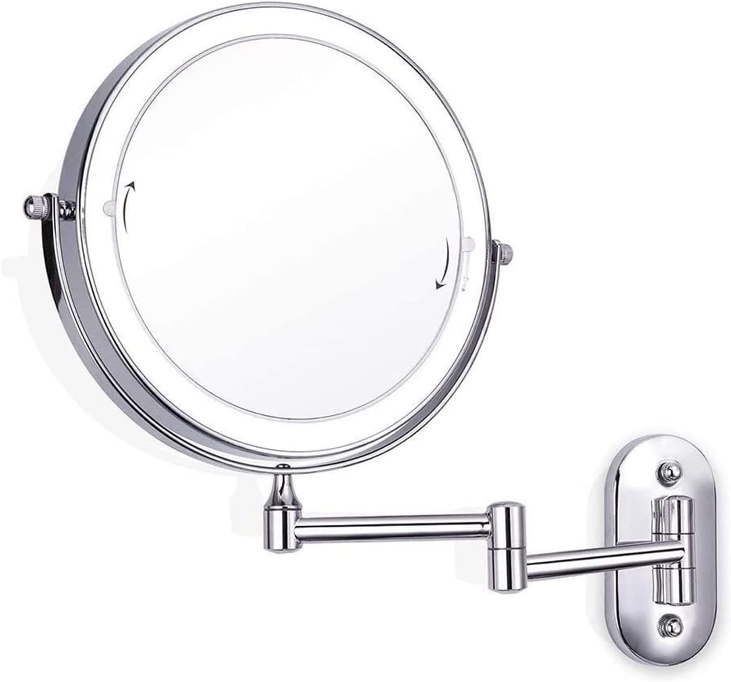 XYBSDBTNR 8-inch LED Makeup Mirror 360 Rotation