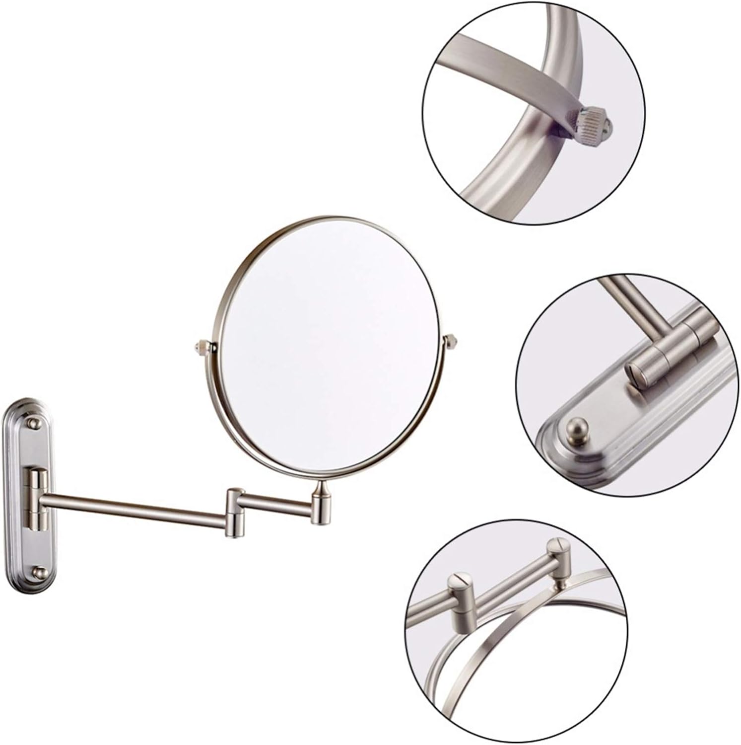 OGRAFF Makeup Mirrors with 5X Magnification