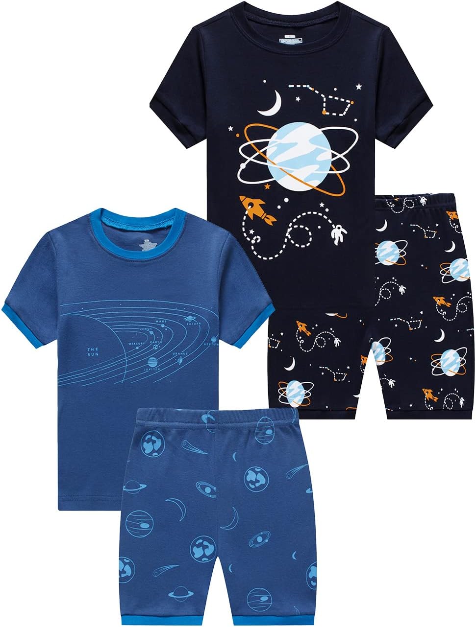 Family Feeling Boys Summer Pajama Set 100 Cotton