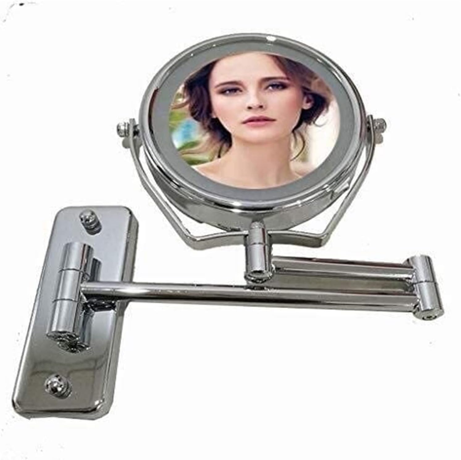 Wall Mounted Vanity Mirror with LED and 7X Magnification