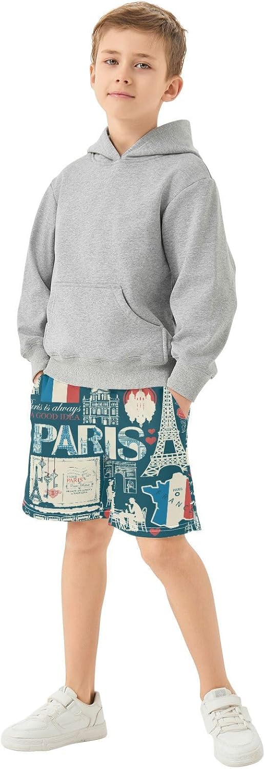 Aflyko Boys Casual Shorts Fashionable Comfortable for Summer