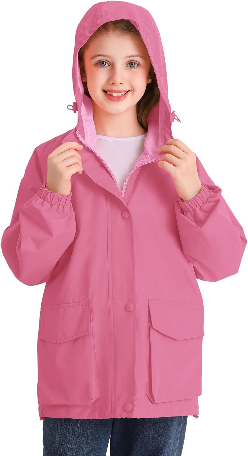 Avoogue Toddler Rain Jacket Kids