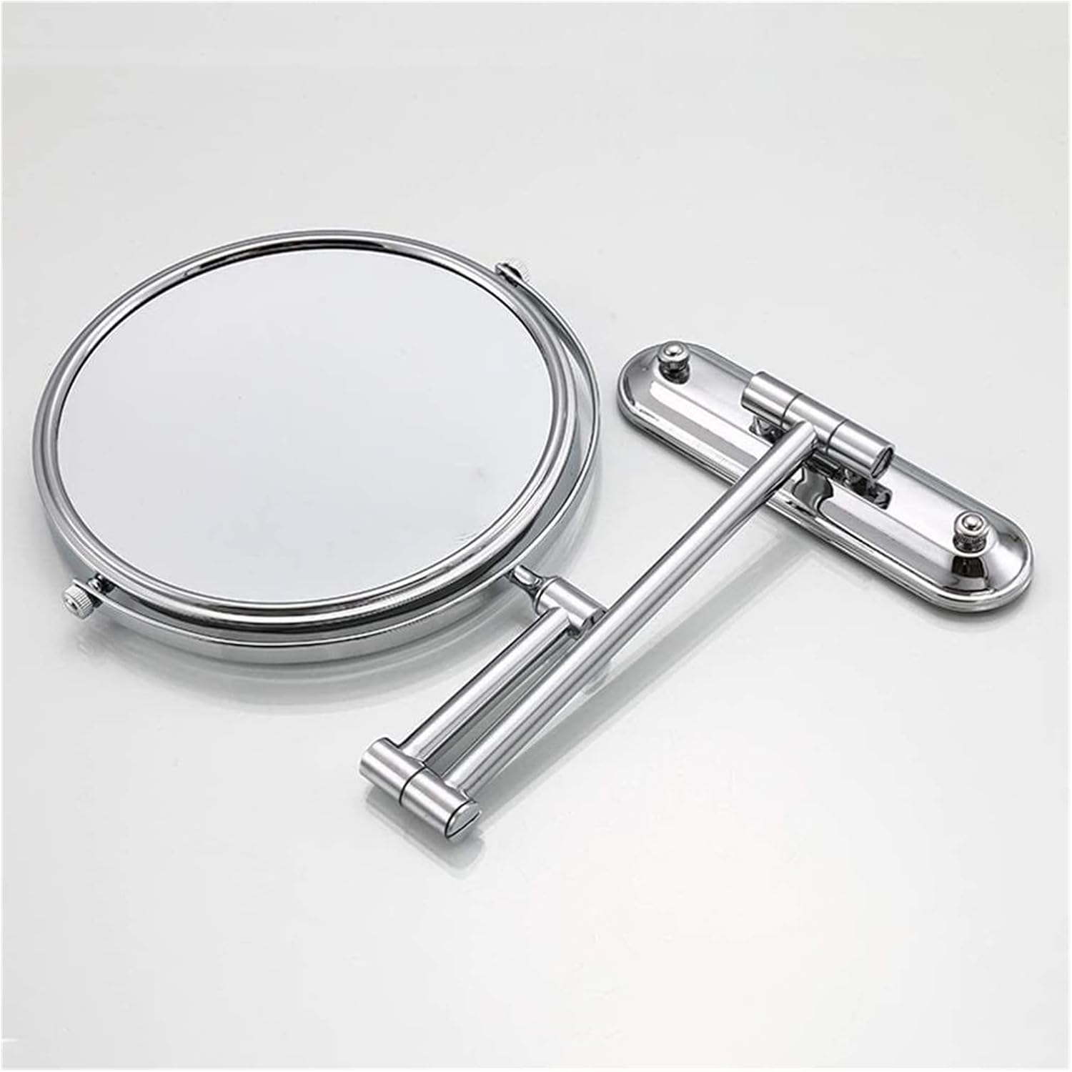 Wall-Mounted Telescoping Makeup Mirror