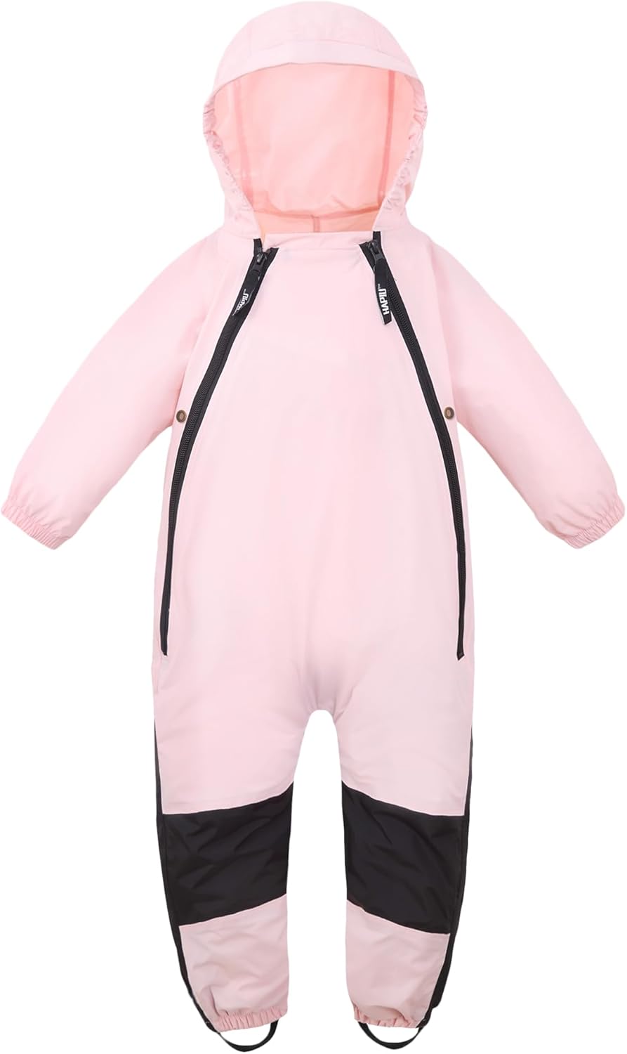 HAPIU Kids Toddler Waterproof Rain Suit Coverall