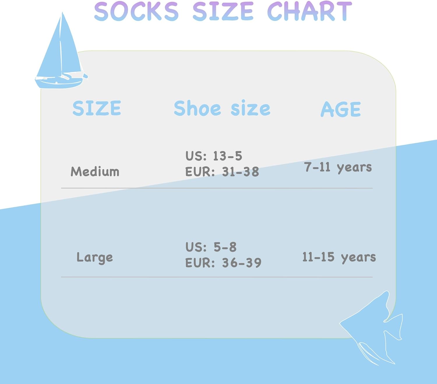 Serisimple Ultra-Soft Viscose Bamboo Kids Socks
