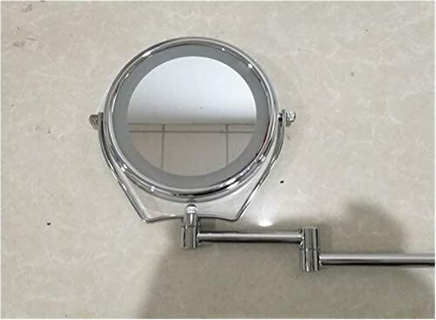 Wall Mounted Vanity Mirror with LED and 7X Magnification