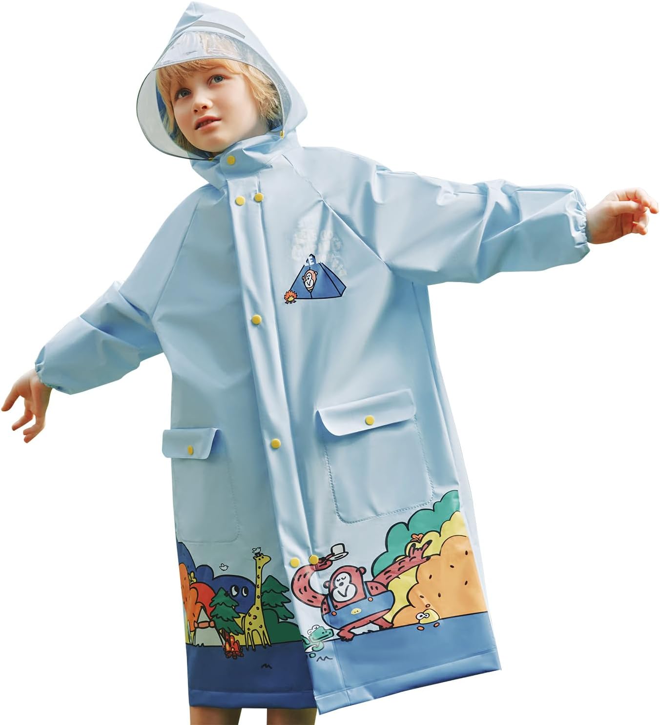Rainy DayKids Waterproof Bag Seat rain Jacket