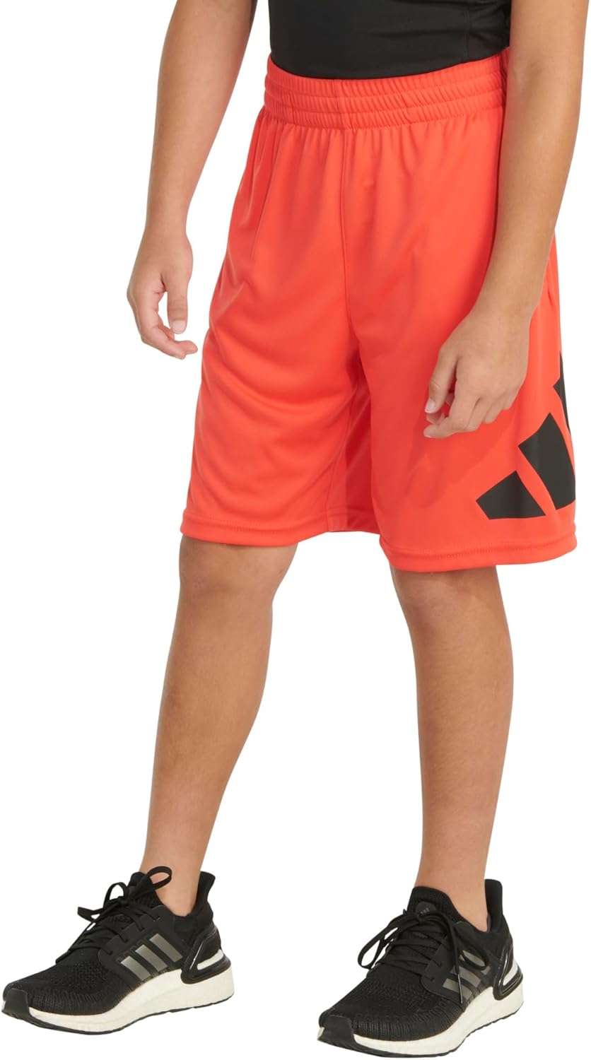 adidas Boys Elastic Waistband Sportswear Shorts 1