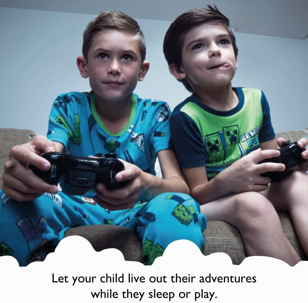 Minecraft Boys Big Hooded Blanket Sleepers