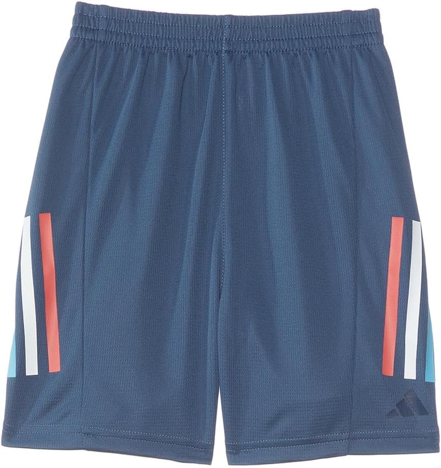 adidas Boys Aeroready Gym Shorts with 3-Stripe Design