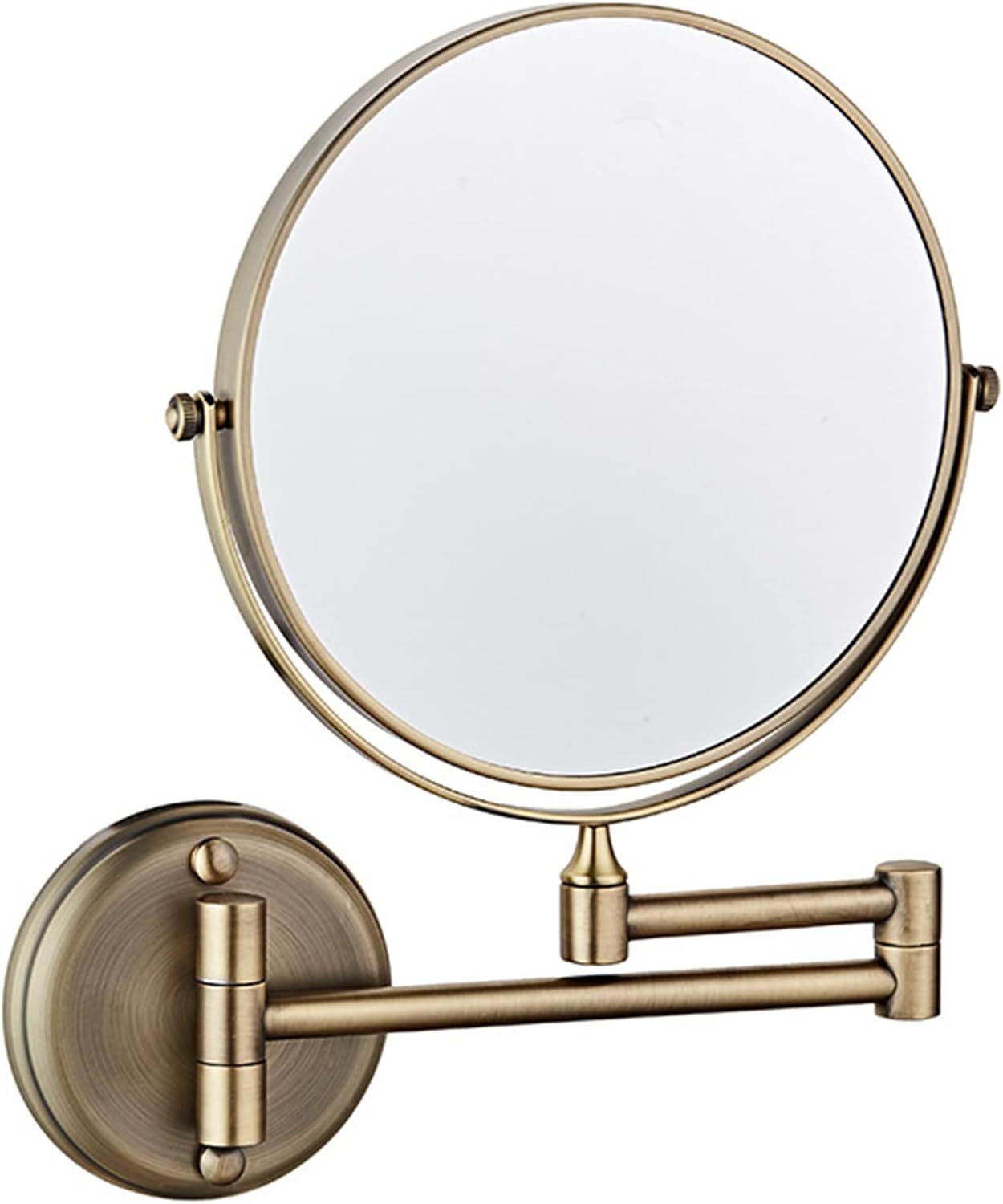 O-Ray Double-Sided Makeup Mirror with Extendable Design