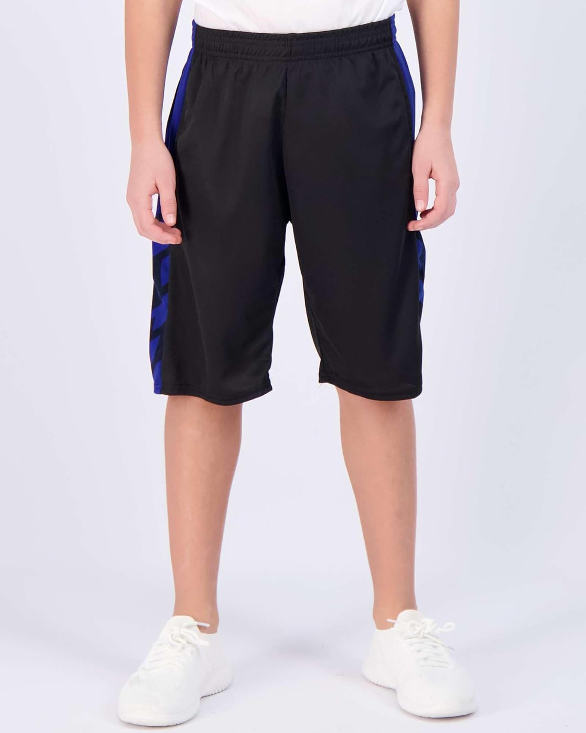 Real Essentials Boys 5-Pack Mesh Active Shorts - ALL-DAY COMFORT