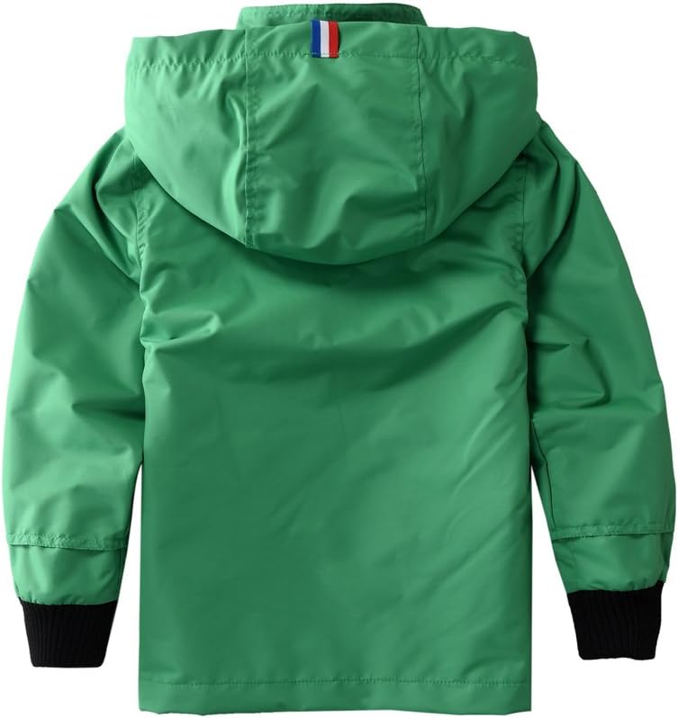Weatherproof Hoodie 3000mm H2O Compact Durable for Boys Girls School Adventure
