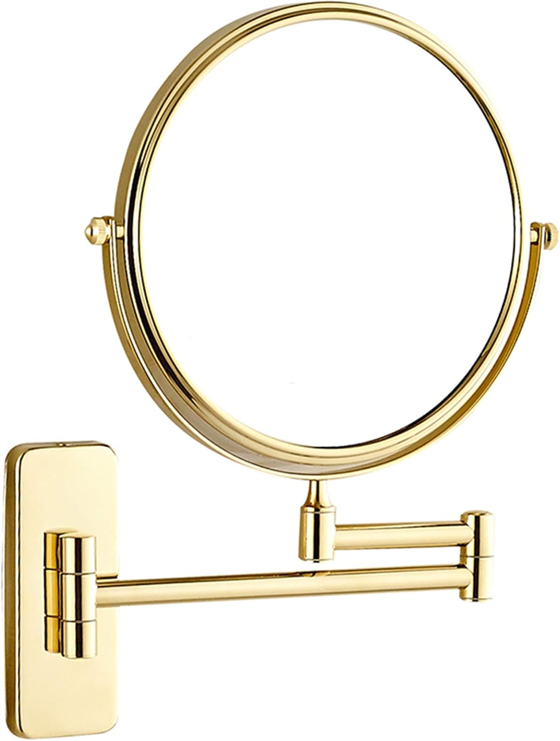 OGRAFF Wall Mounted Makeup Mirror Extendable Double Sided