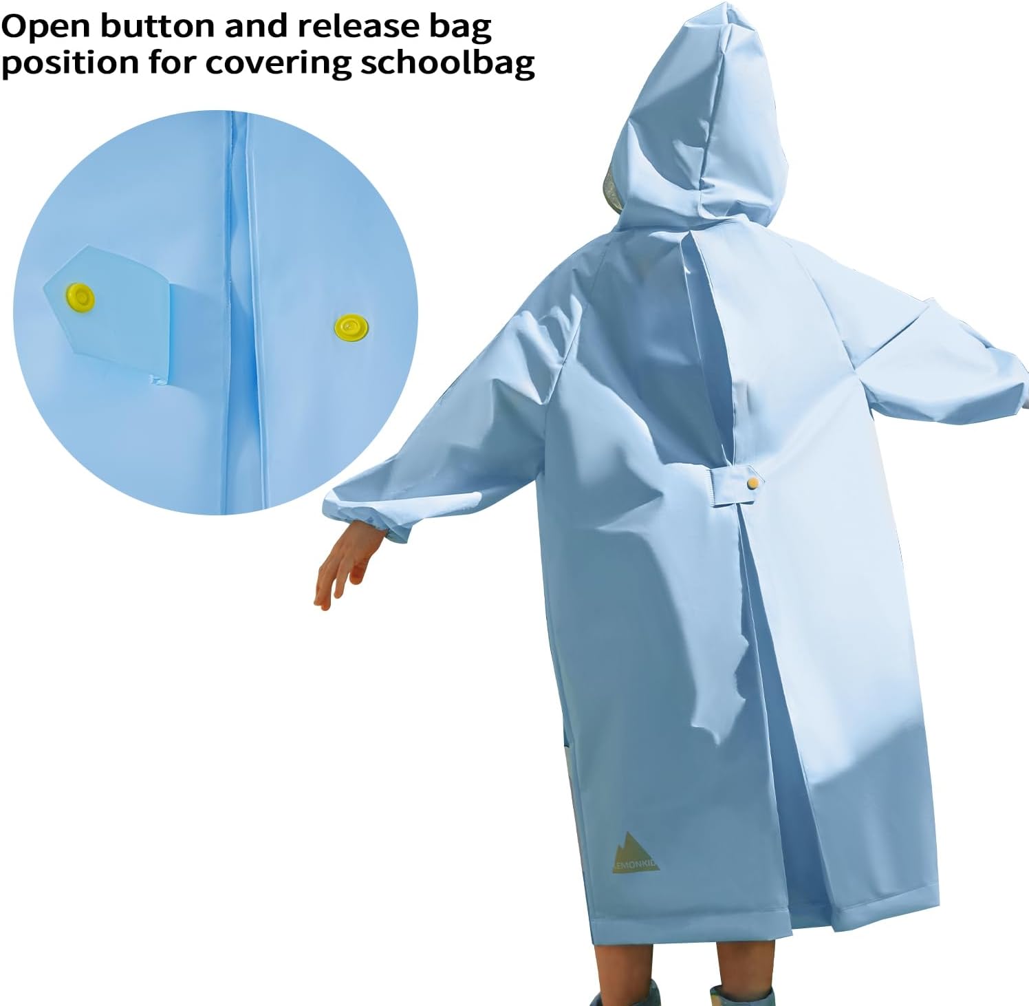 Rainy DayKids Waterproof Bag Seat rain Jacket