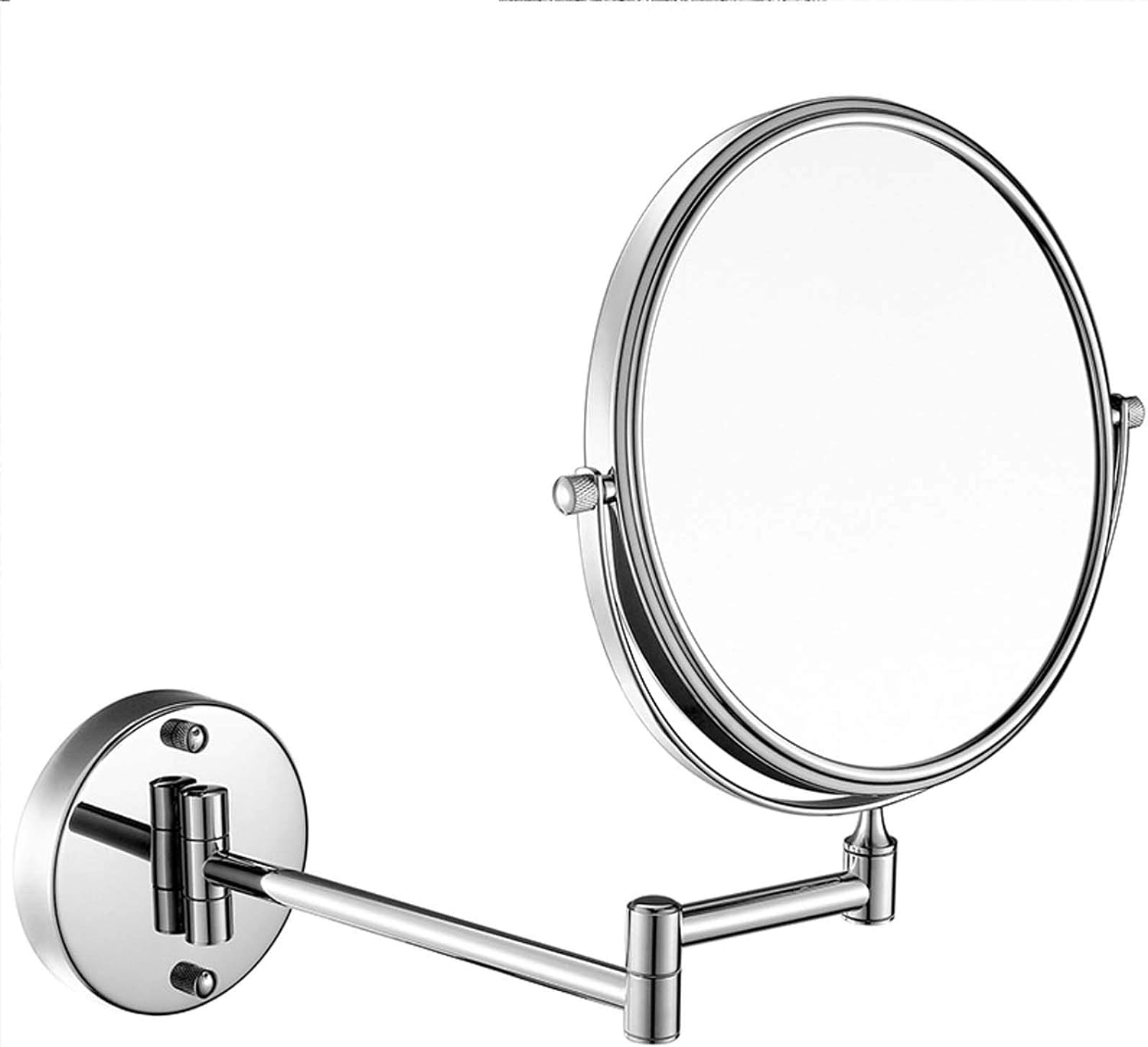 8 Inch Swivel Wall Mirror with 3X-10X Magnification