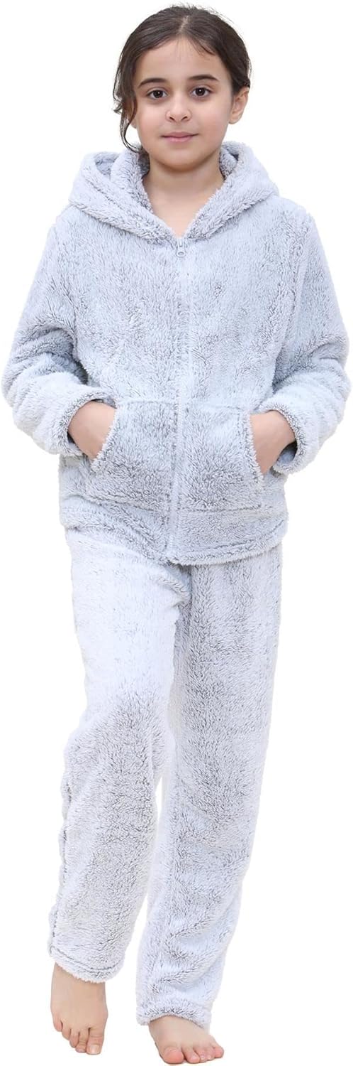 A2Z 4 Kids Girls Boys Zipped PJs Set