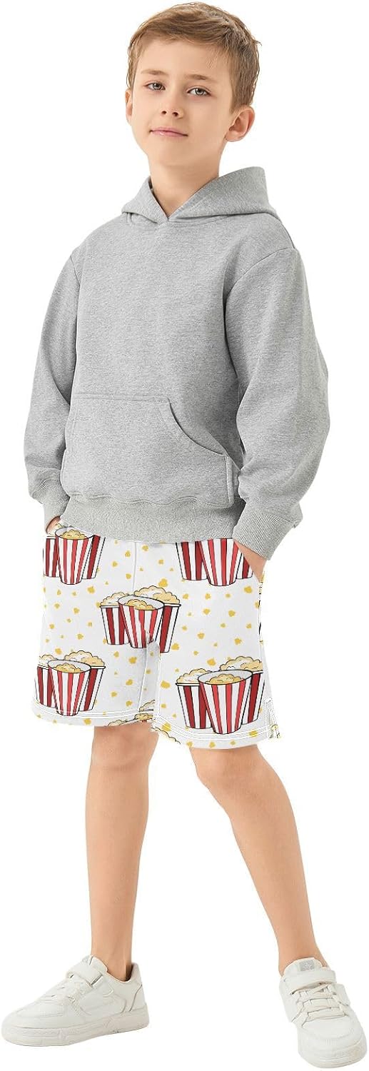 Aflyko Boys Casual Shorts Summer Daily Outfit with Pockets 1