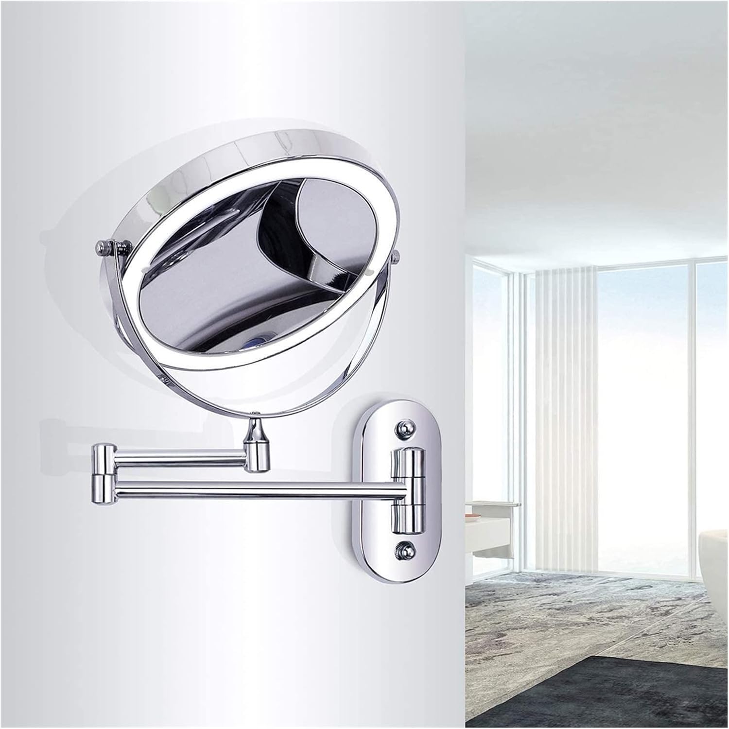 Blenishes Skin T-Button Adjustment LED Makeup Mirror