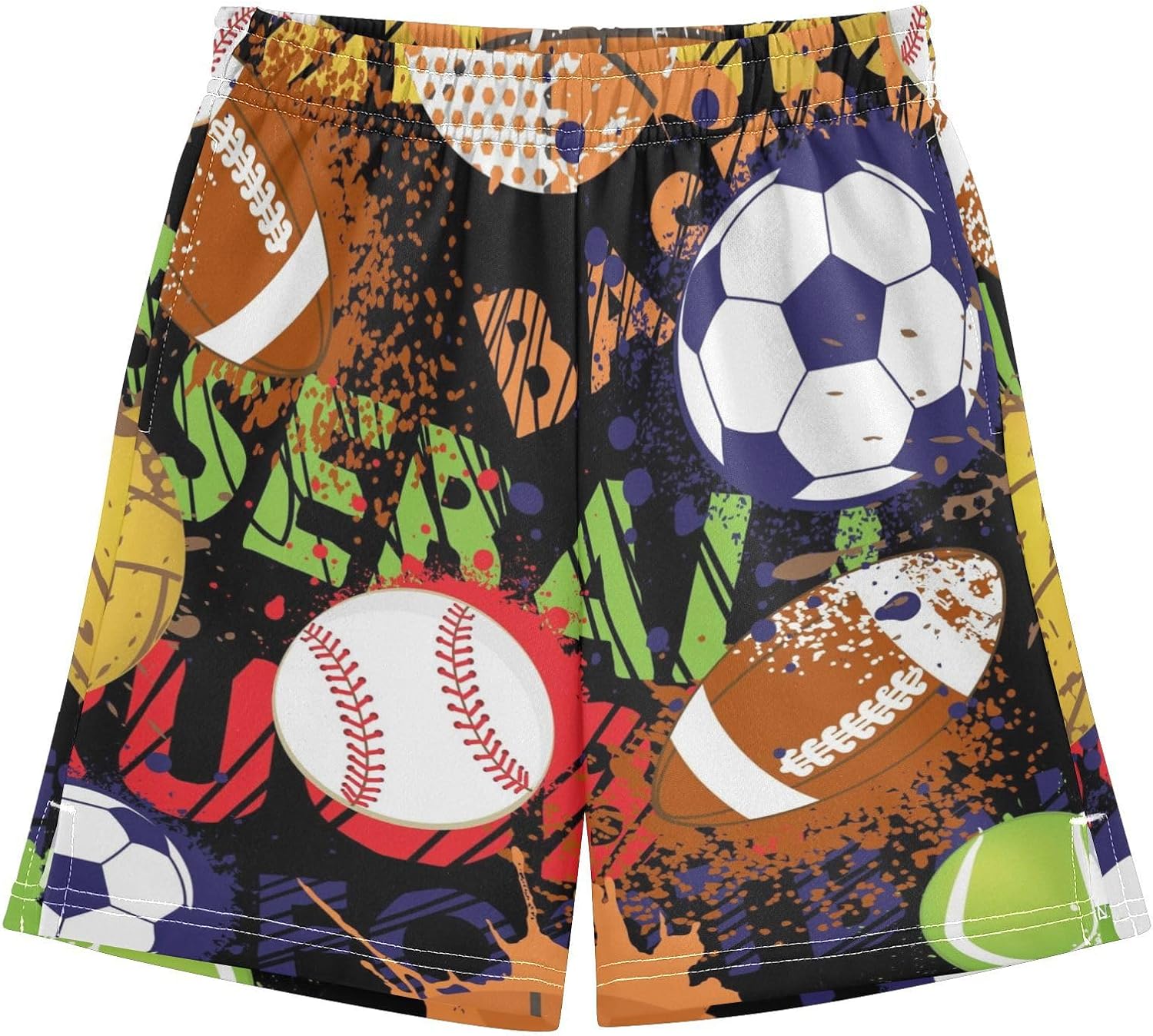 Aflyko Boys Casual Shorts Trendy Summer Outfit with Pockets