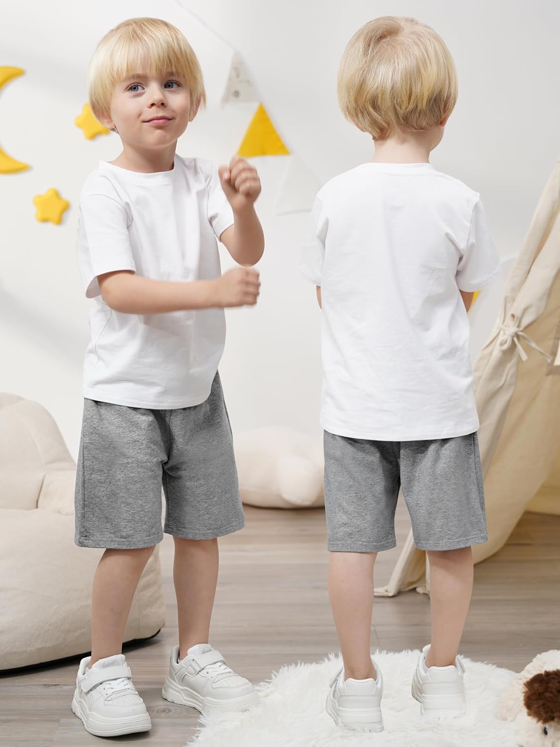 Resinta Boys Toddler Cotton Shorts