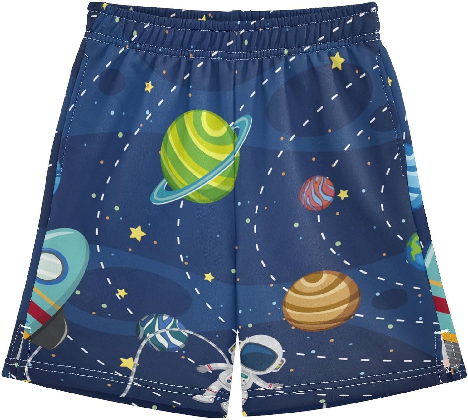 Aflyko Boys Casual Shorts Summer Outfit with Pockets for Daily Wear