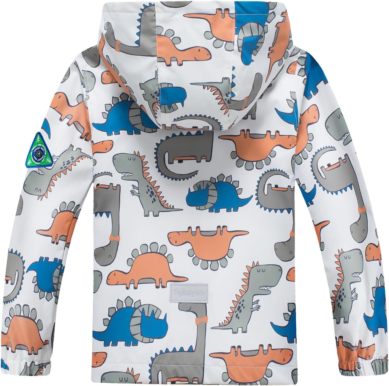 Waterproof Dinosaur Rain Jacket for Kids