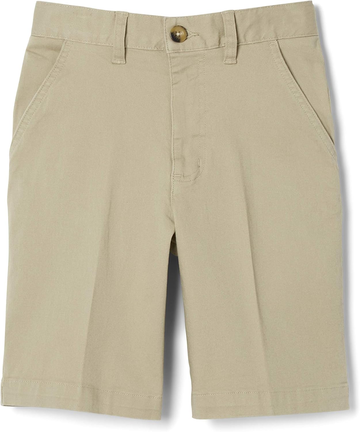 French Toast Boys Flat Front Stretch Short
