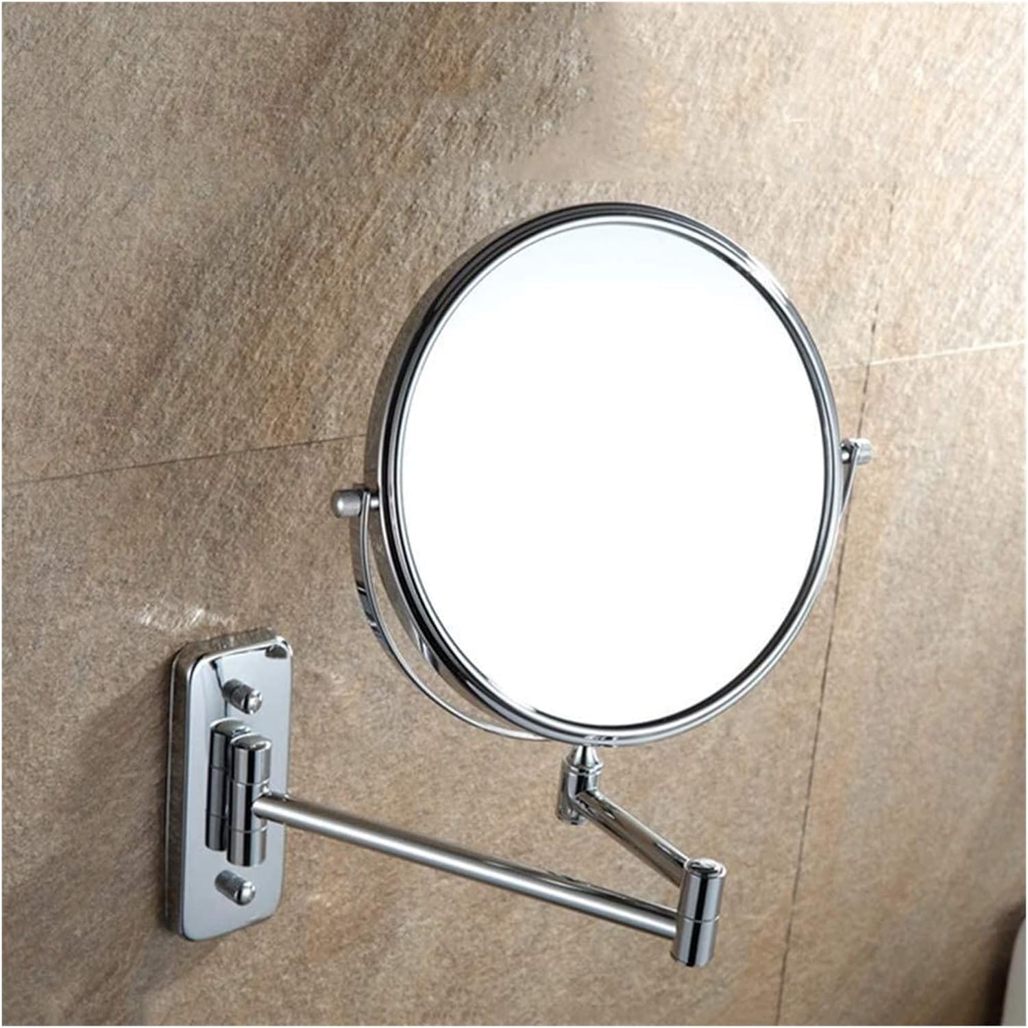 Wall-Mounted Makeup Mirror with 10X Magnification 1