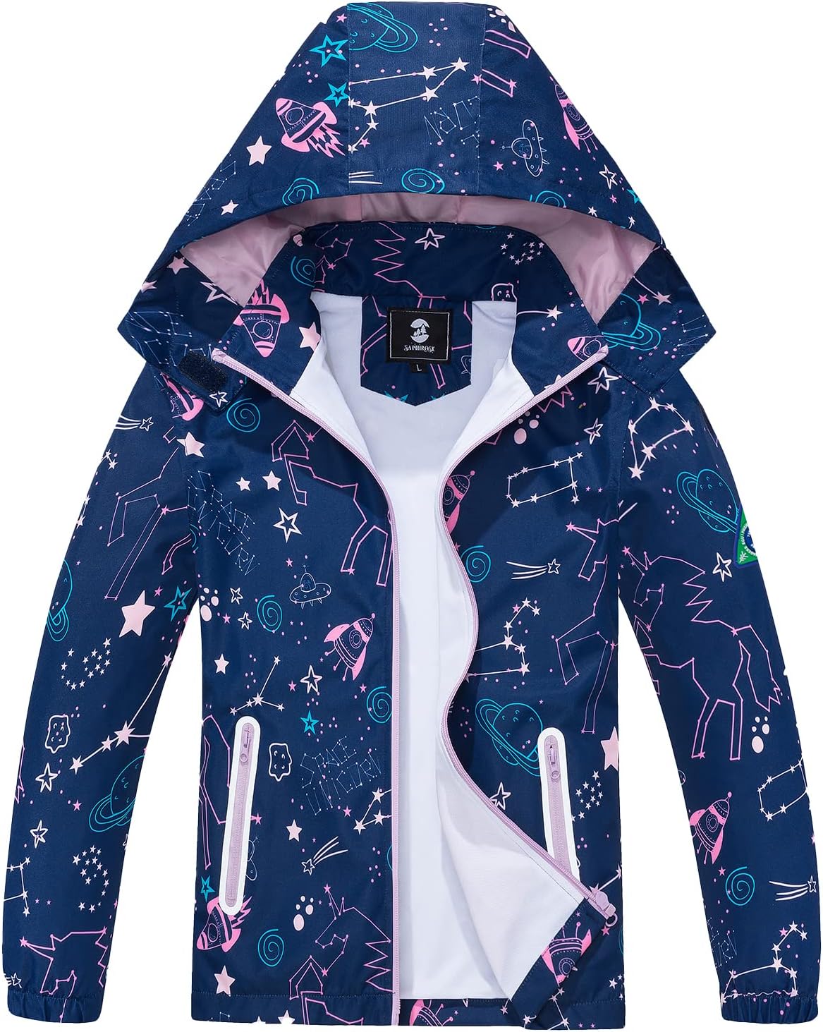 SaphiRose Kids Rain Jacket