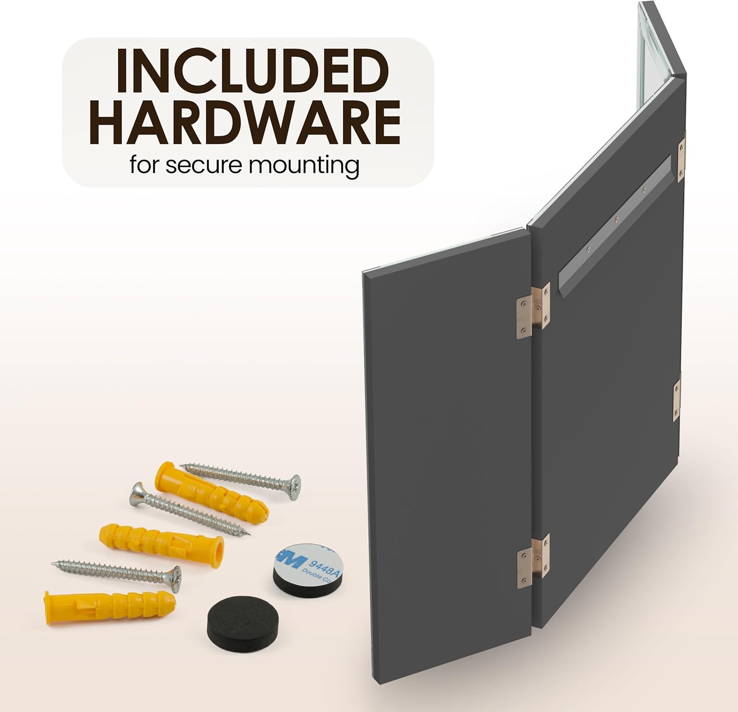 Grooming ruthlessness minimised with Houseables 3way Mirror