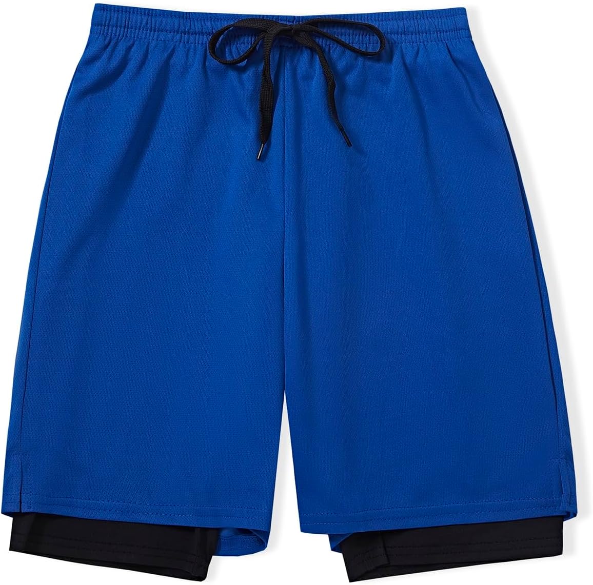 DaniChins Boys 2 in 1 Compression Running Shorts