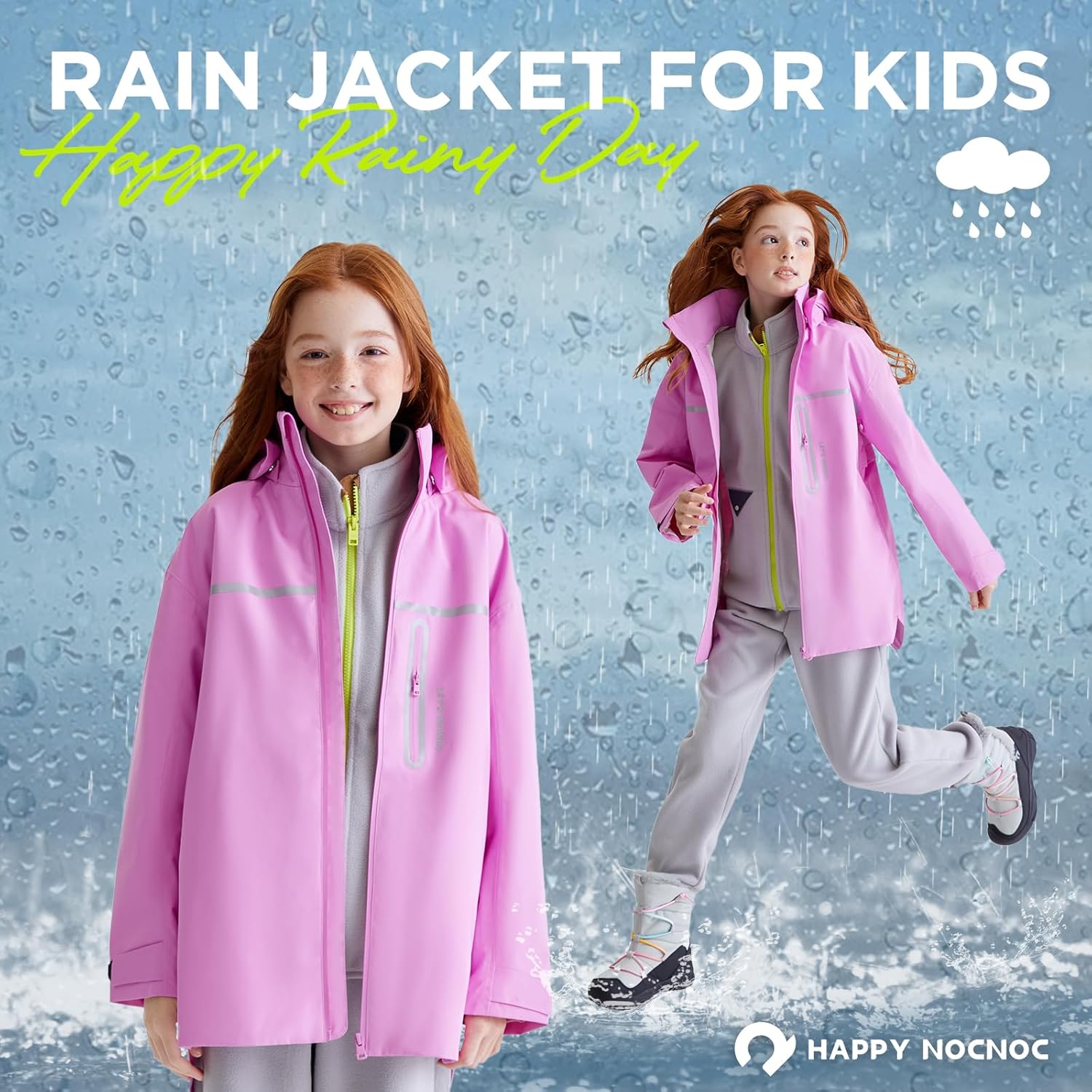 Comfort Style Toddler Rain Jacket