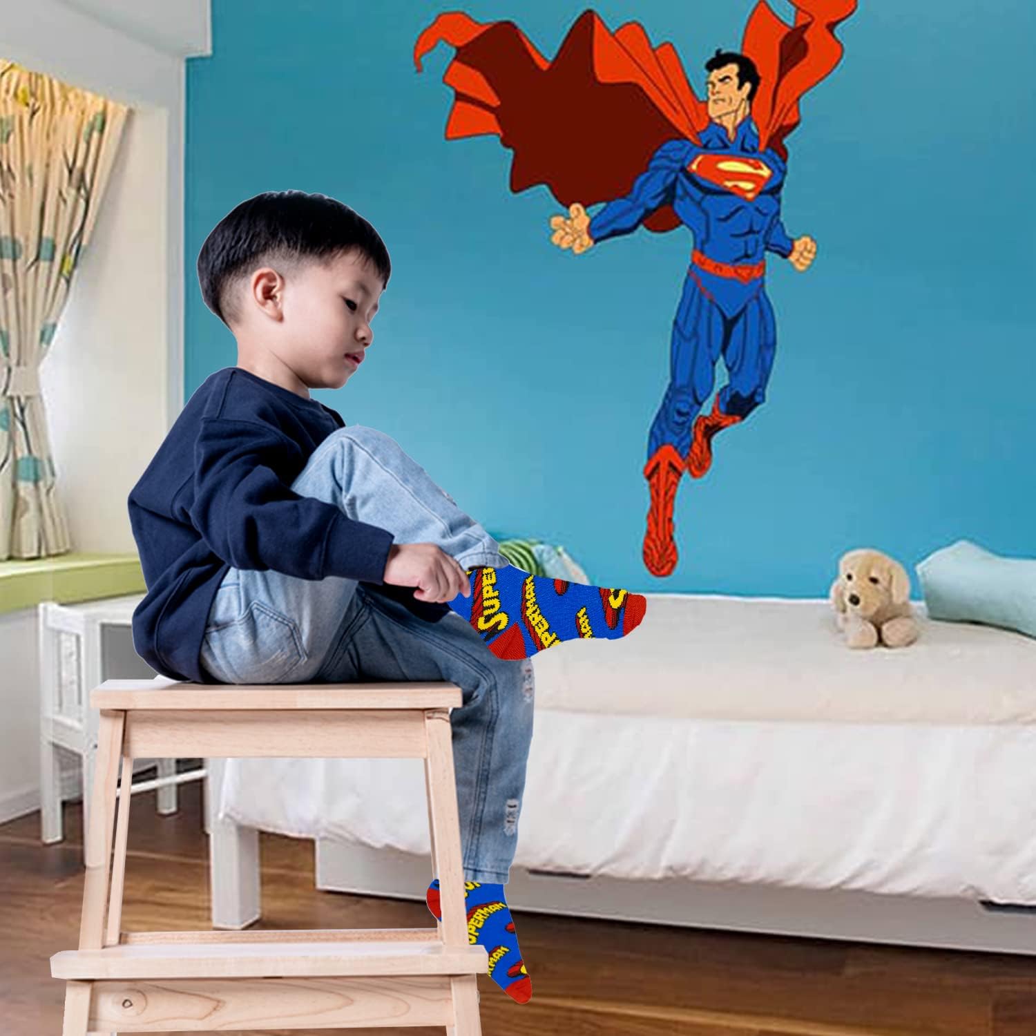 DC Comics Boys Socks 10-Pack