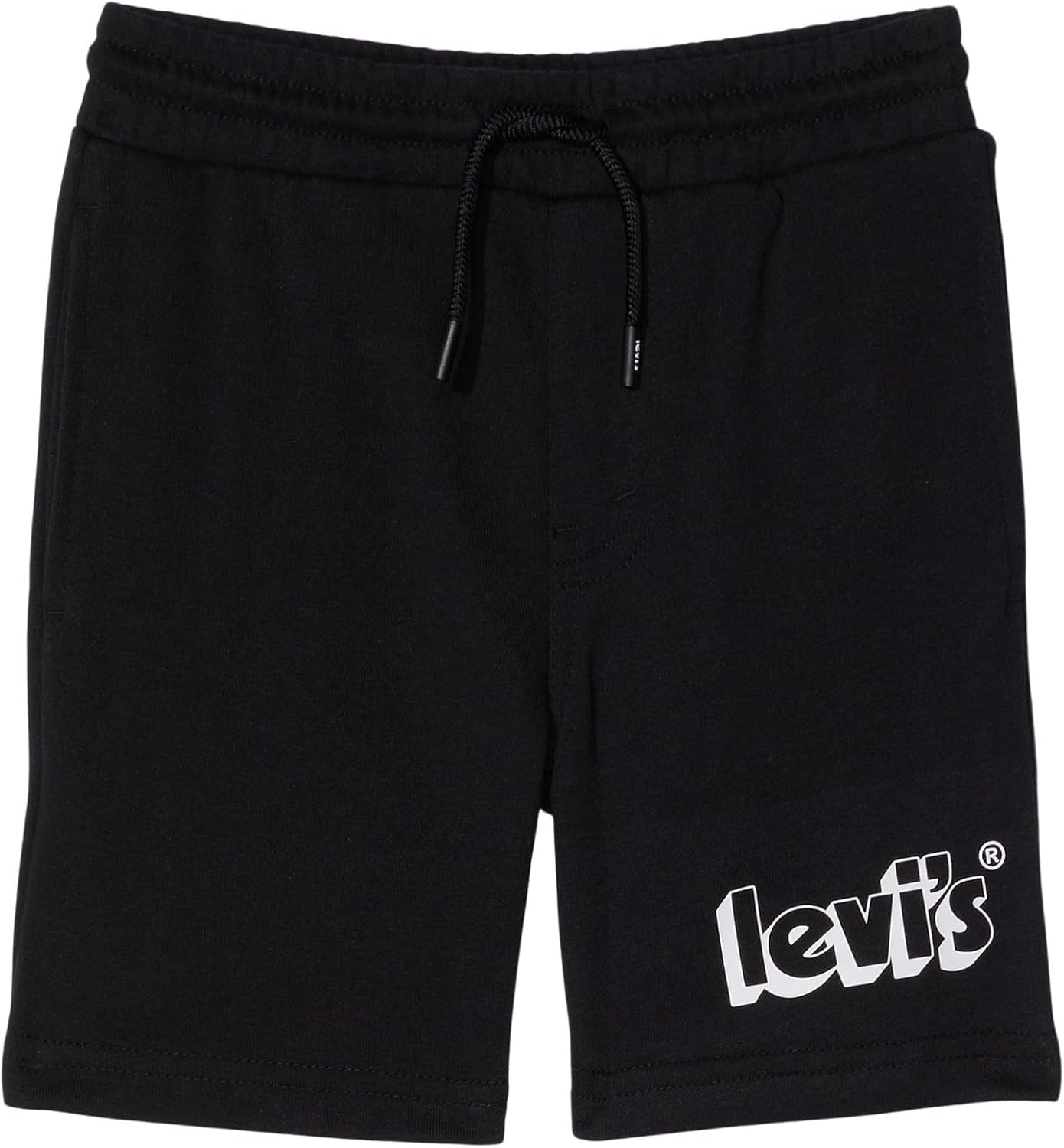 Levis Boy Graphic Jogger Shorts Black Size 5