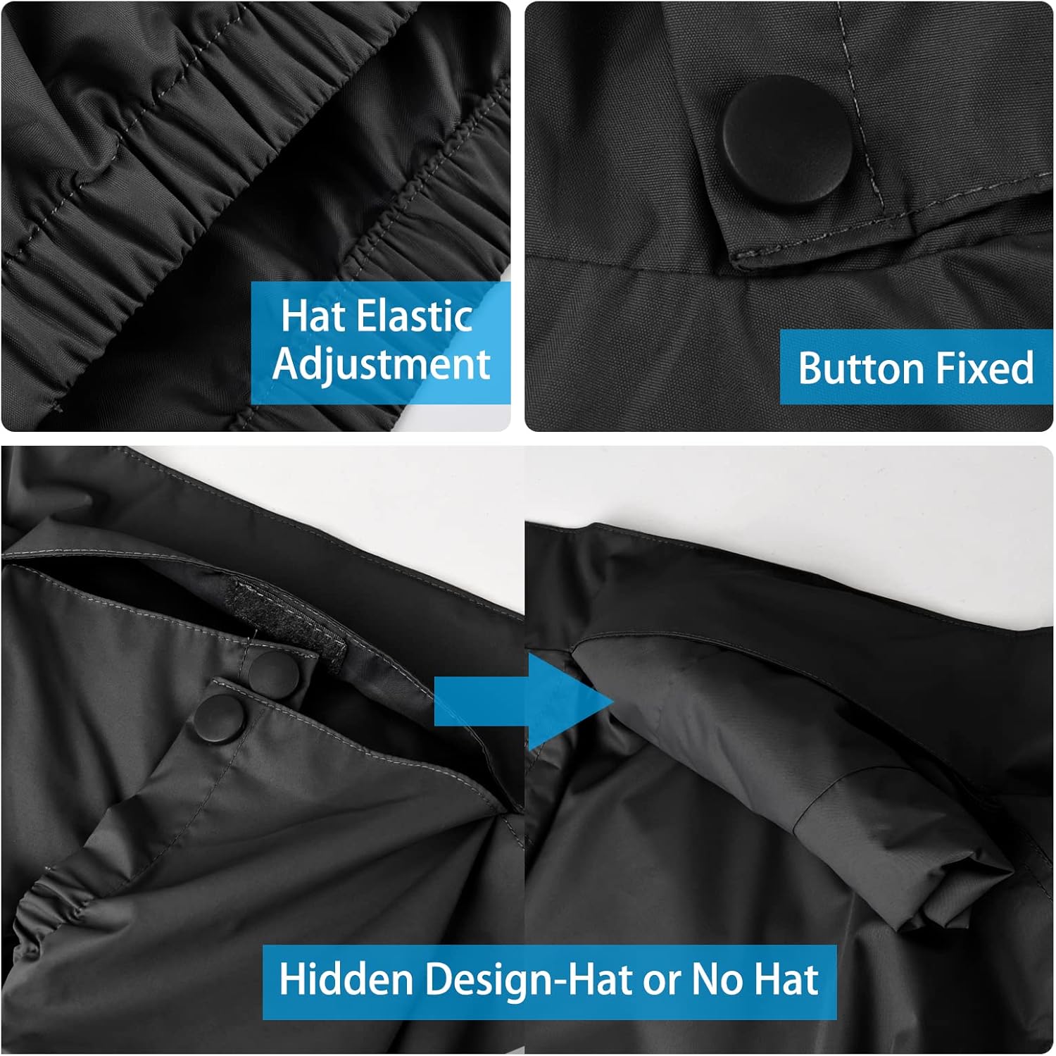 Wet Wet Selling YINGJIE LI DEBoys Girls Rain Jacket