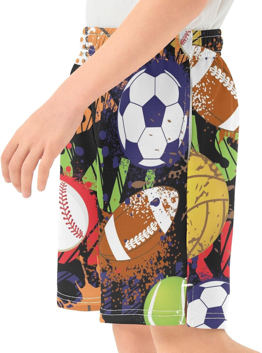Aflyko Boys Casual Shorts Trendy Summer Outfit with Pockets