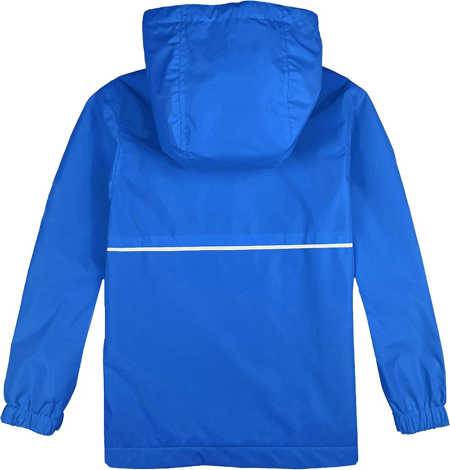 Boys Waterproof Fortunates Lightweight Windproof Fleece-Lined Rain Jackets