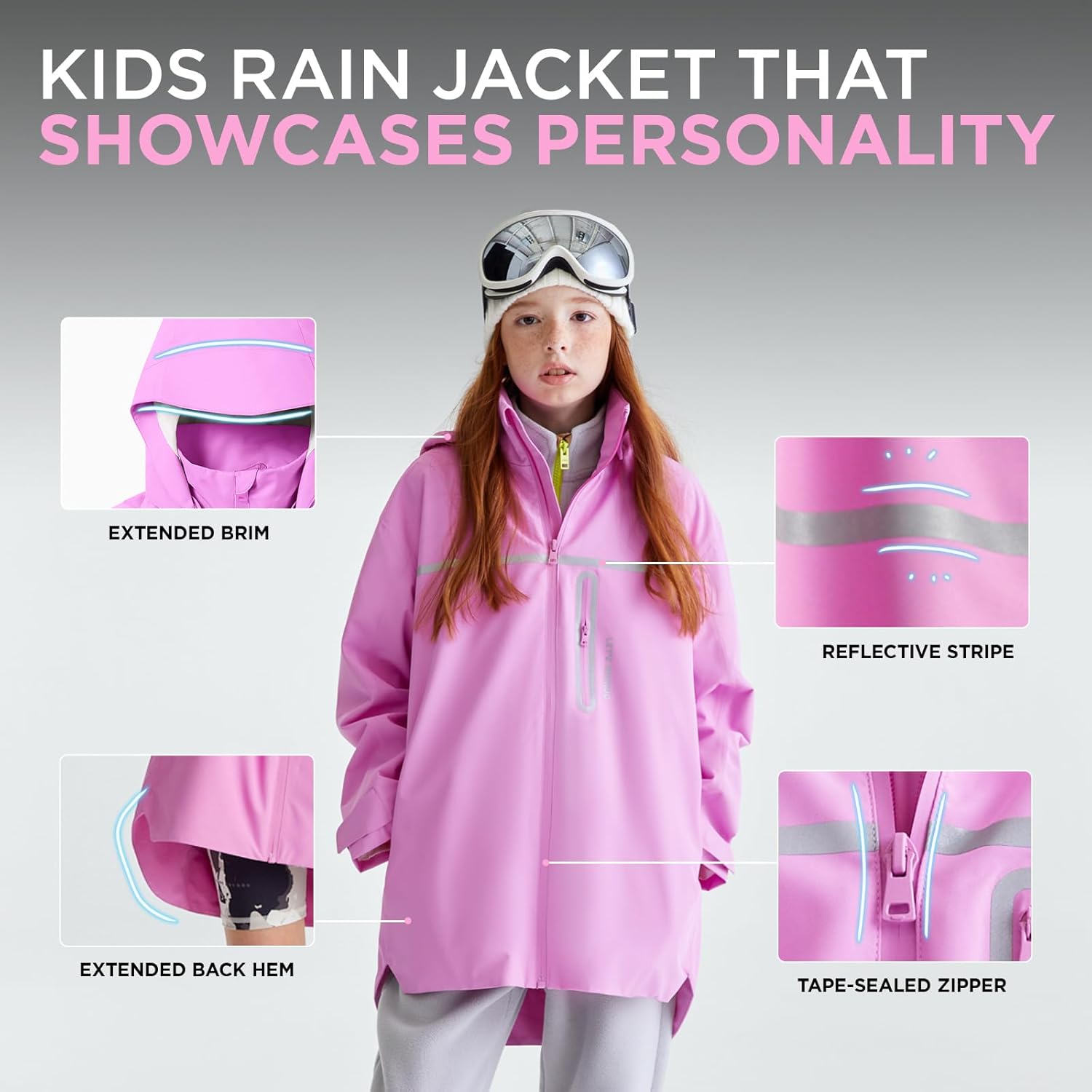 Comfort Style Toddler Rain Jacket