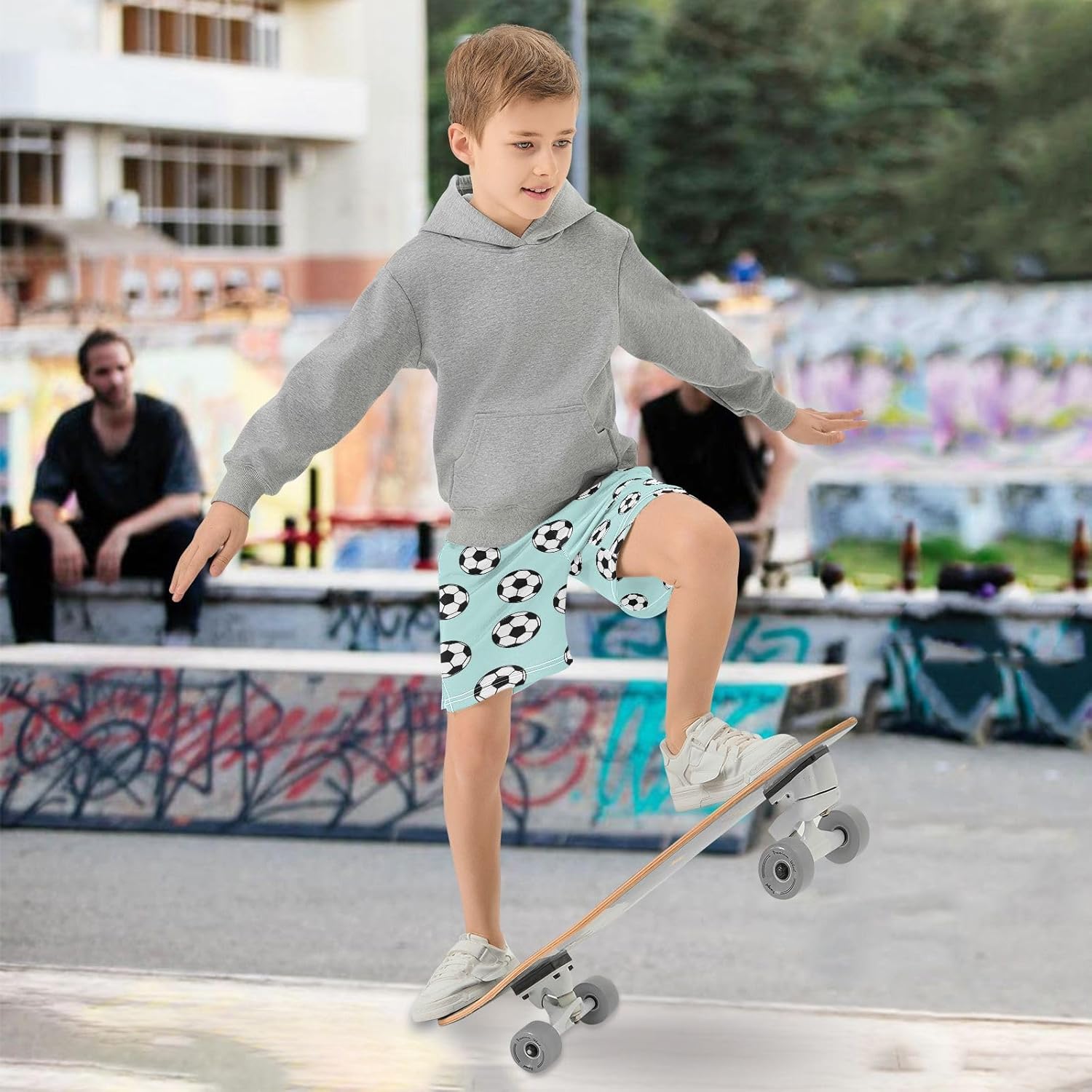 Aflyko Boys Casual Shorts for Summer Daily Outfit