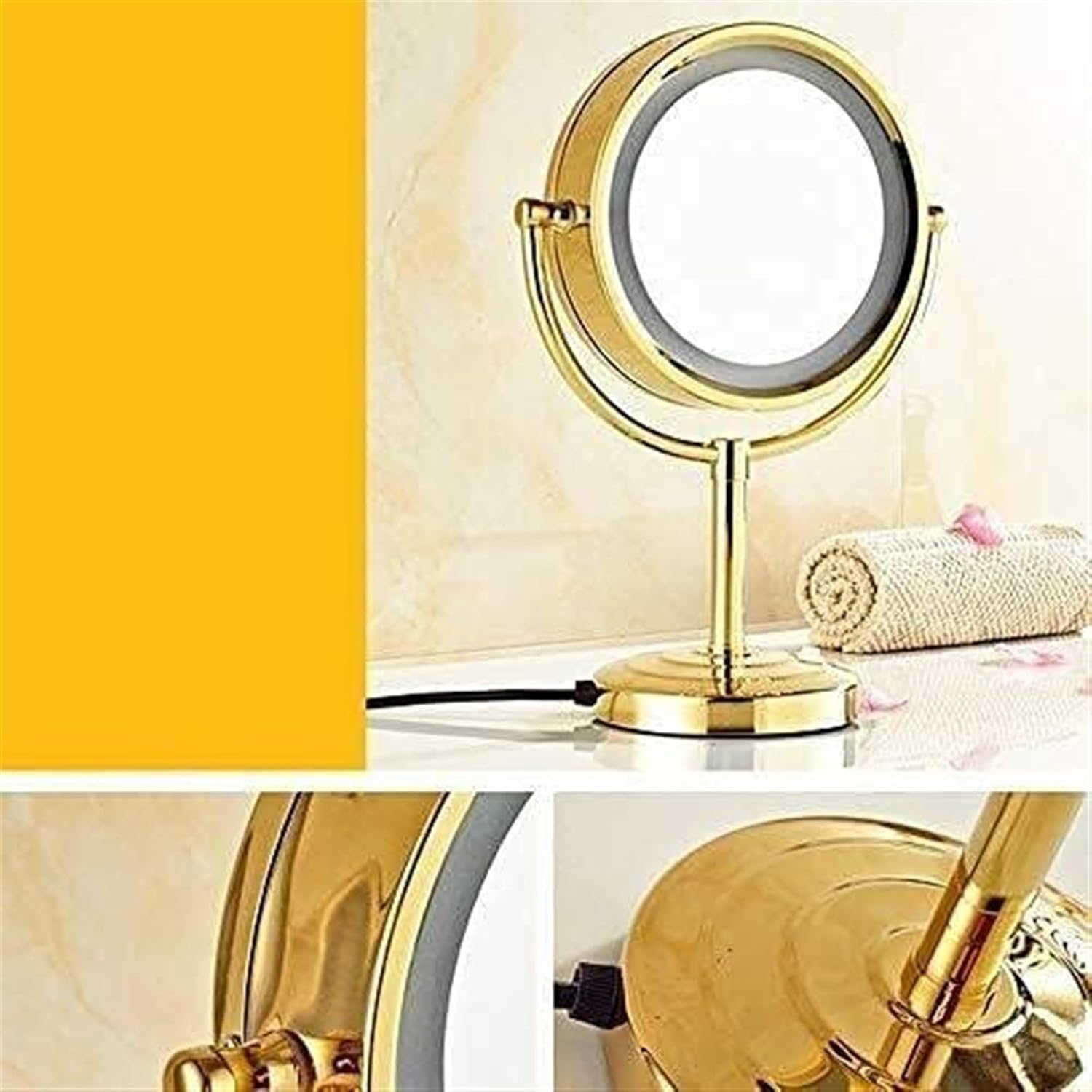 BLUPOWHT Handy Wall-Mounted Vanity Mirror
