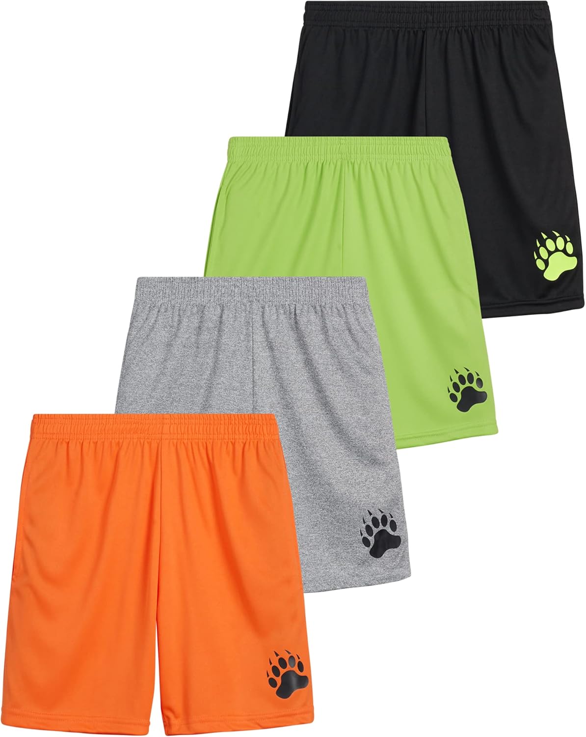 High-Quality Burgundy Boys Active Shorts