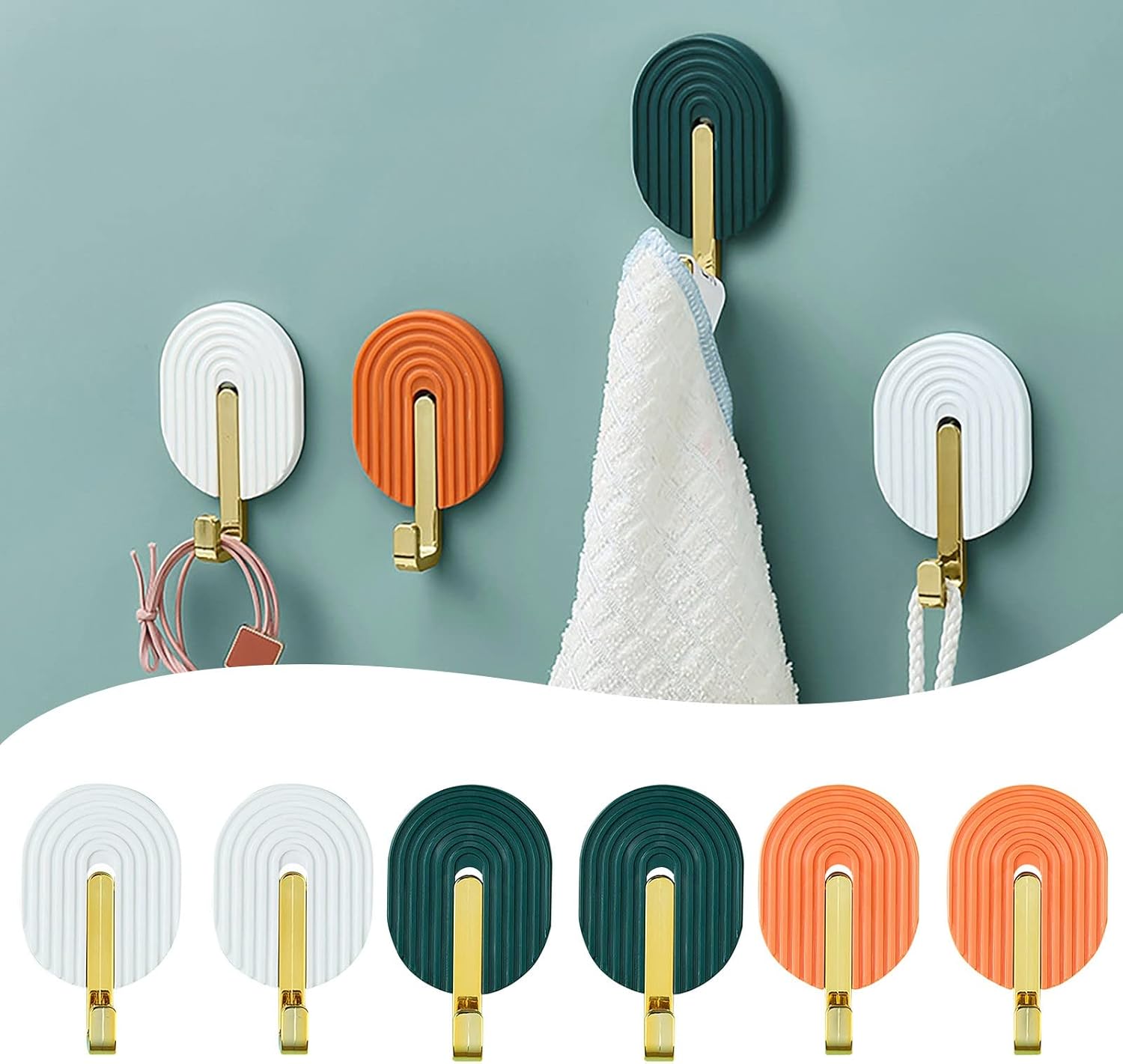 BILICKYU Creative Wall Hook Hand Heart_wall Hanger