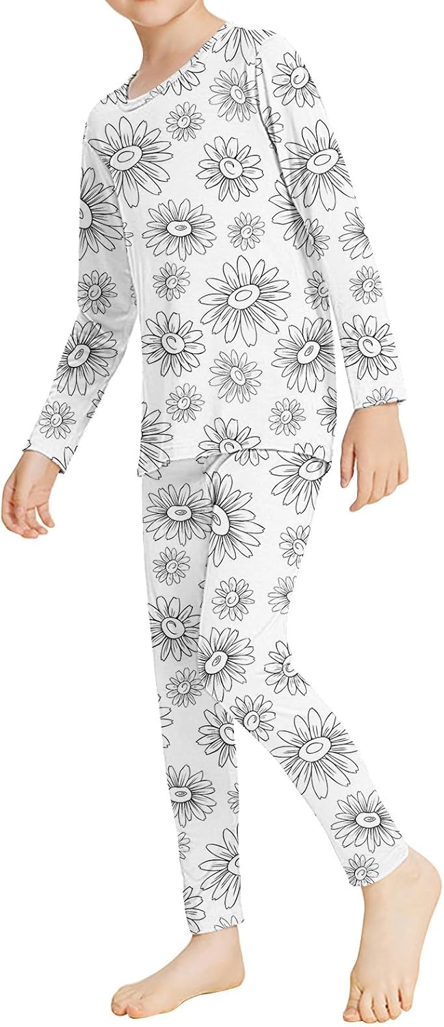 DIY Hand-Painted Pajamas Set - Christmas Colouring Homwear for Boys and Girls
